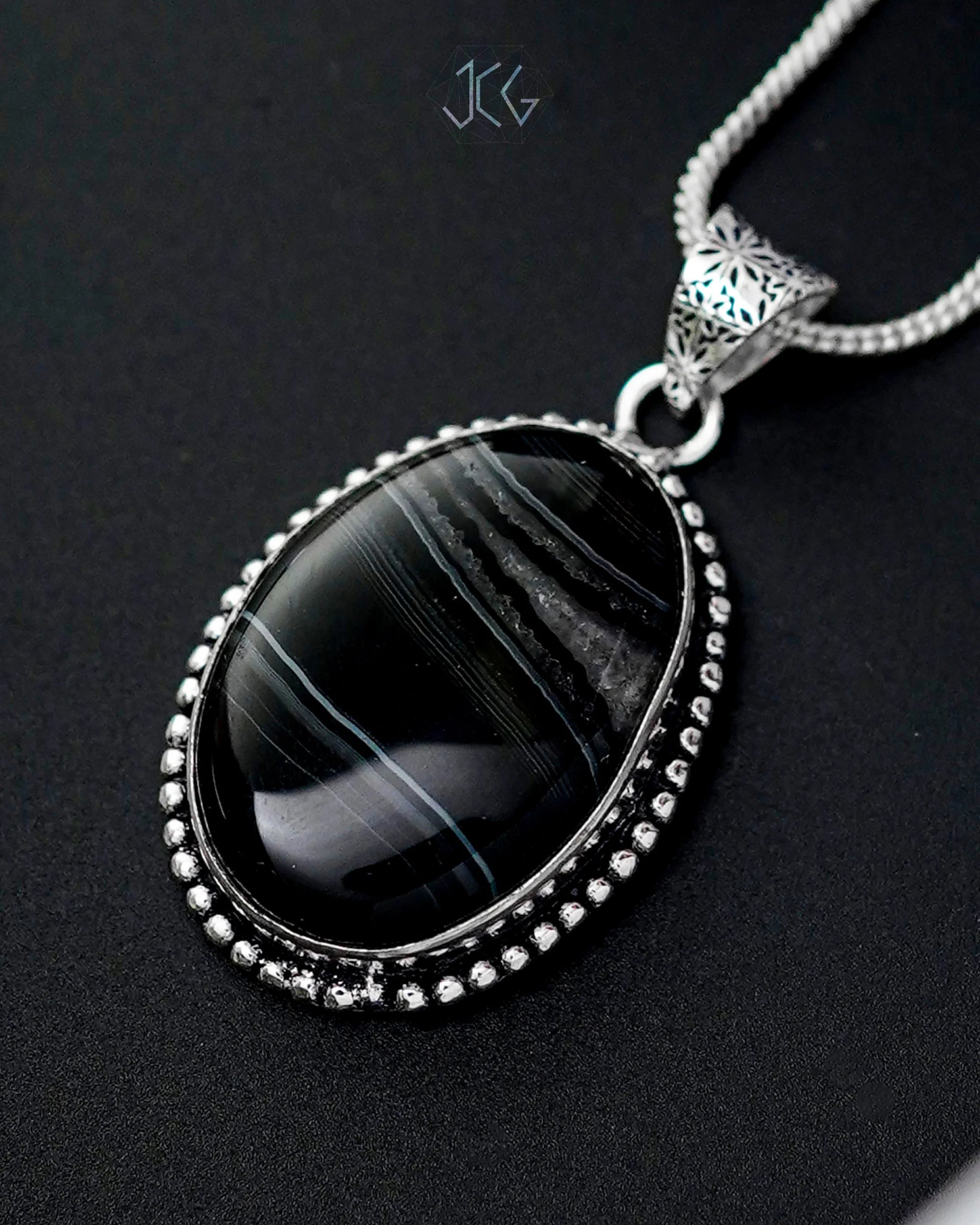 Sulemani Hakik Pendant - Jaipur Crystal Gems